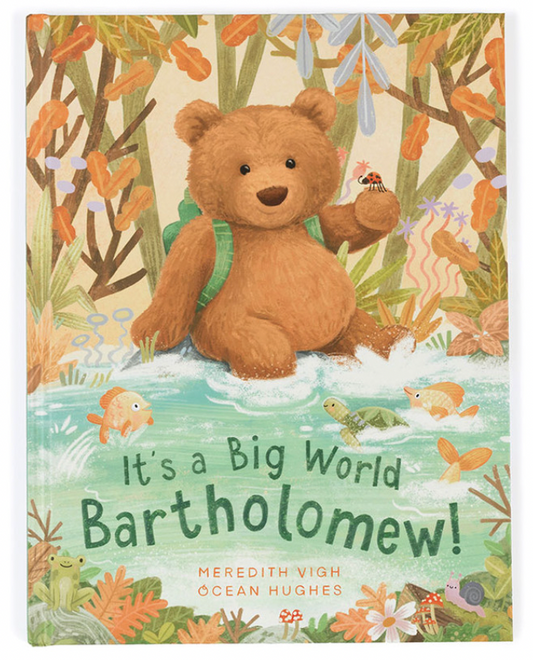 Jellycat It's a Big World Bartholomew Book