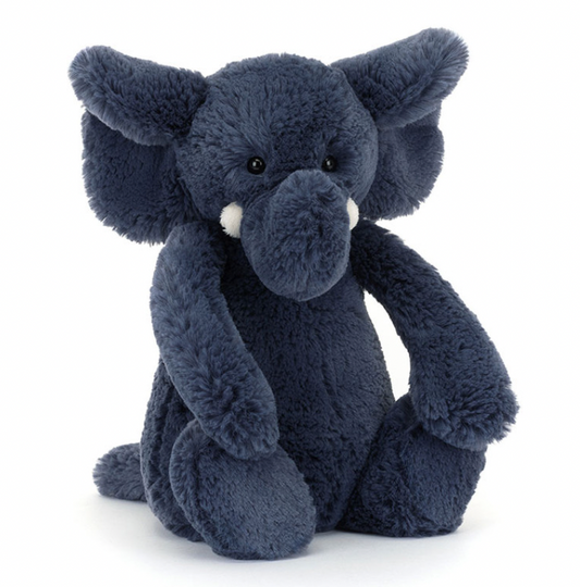 Jellycat Bashful Blue Elephant