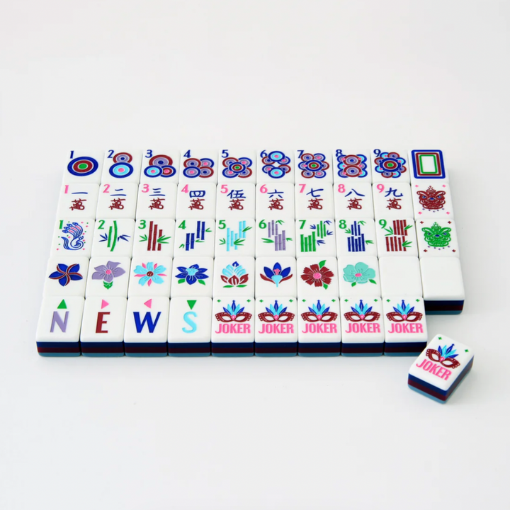 Preppy Soiree Mahjong Tiles