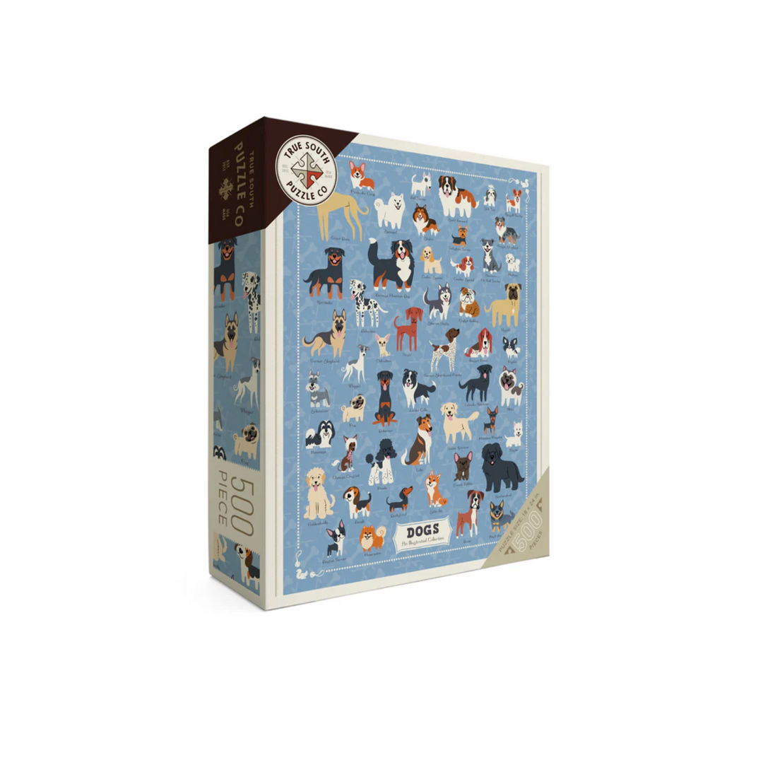 Illustrated Dogs Puzzle