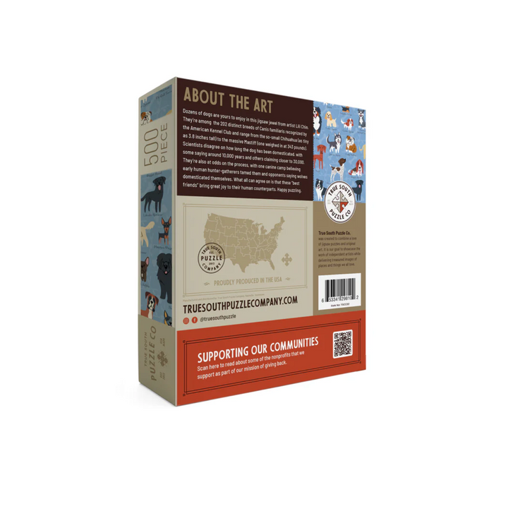 Illustrated Dogs Puzzle