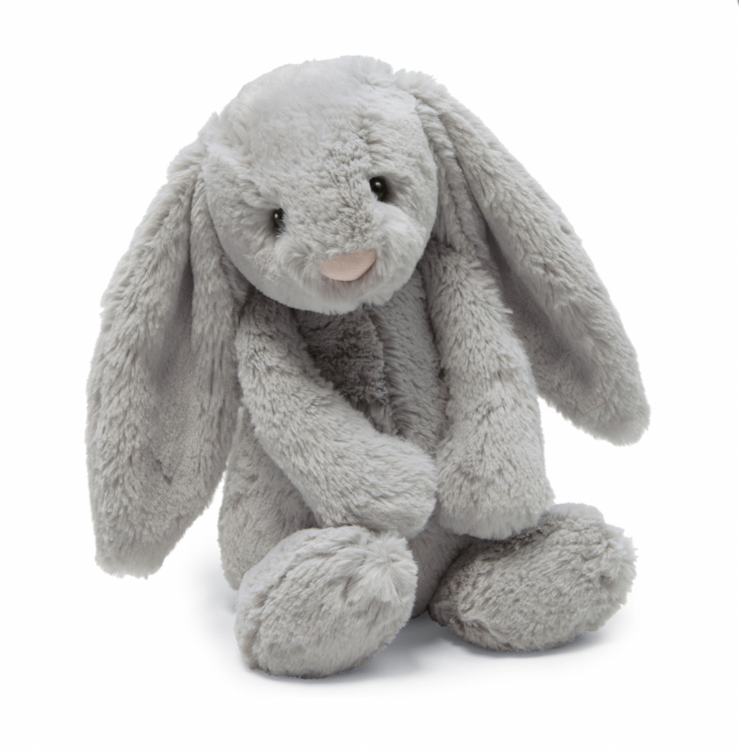 Bashful Grey Bunny