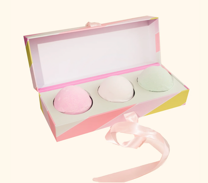 Colorful Three Bath Balm Set