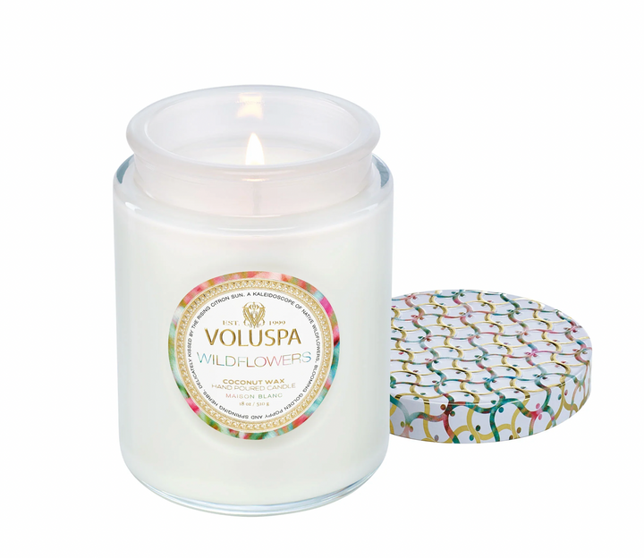 Wildflowers Large Jar Candle