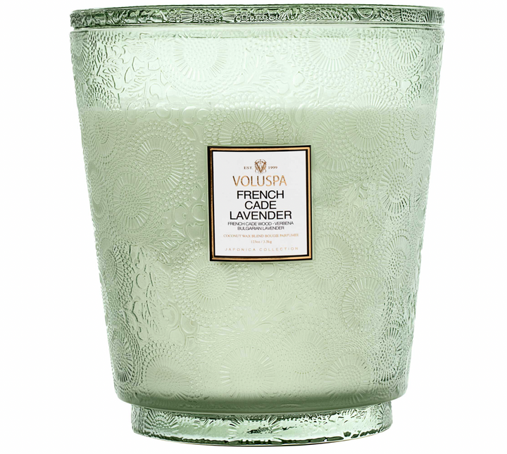 French Cade Lavender 5 Wick Hearth Candle