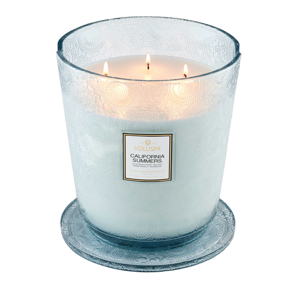 California Summers 5 Wick Hearth Candle