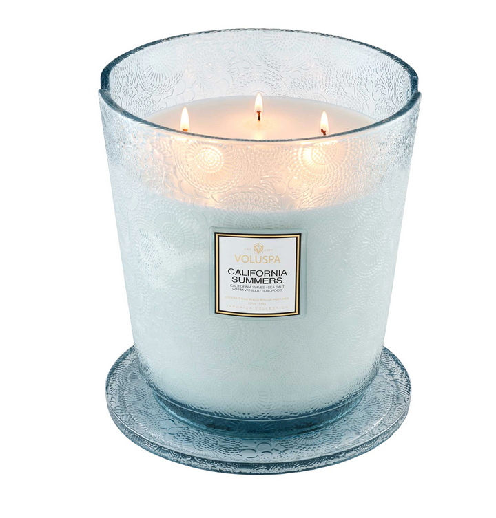 California Summers 5 Wick Hearth Candle