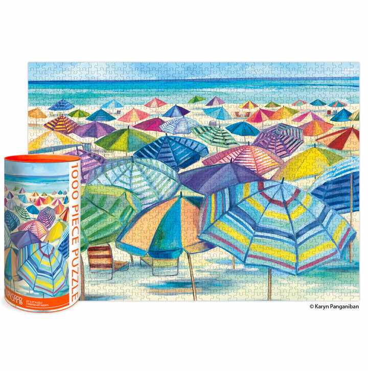 Umbrella Beach Puzzle, 1000 piece