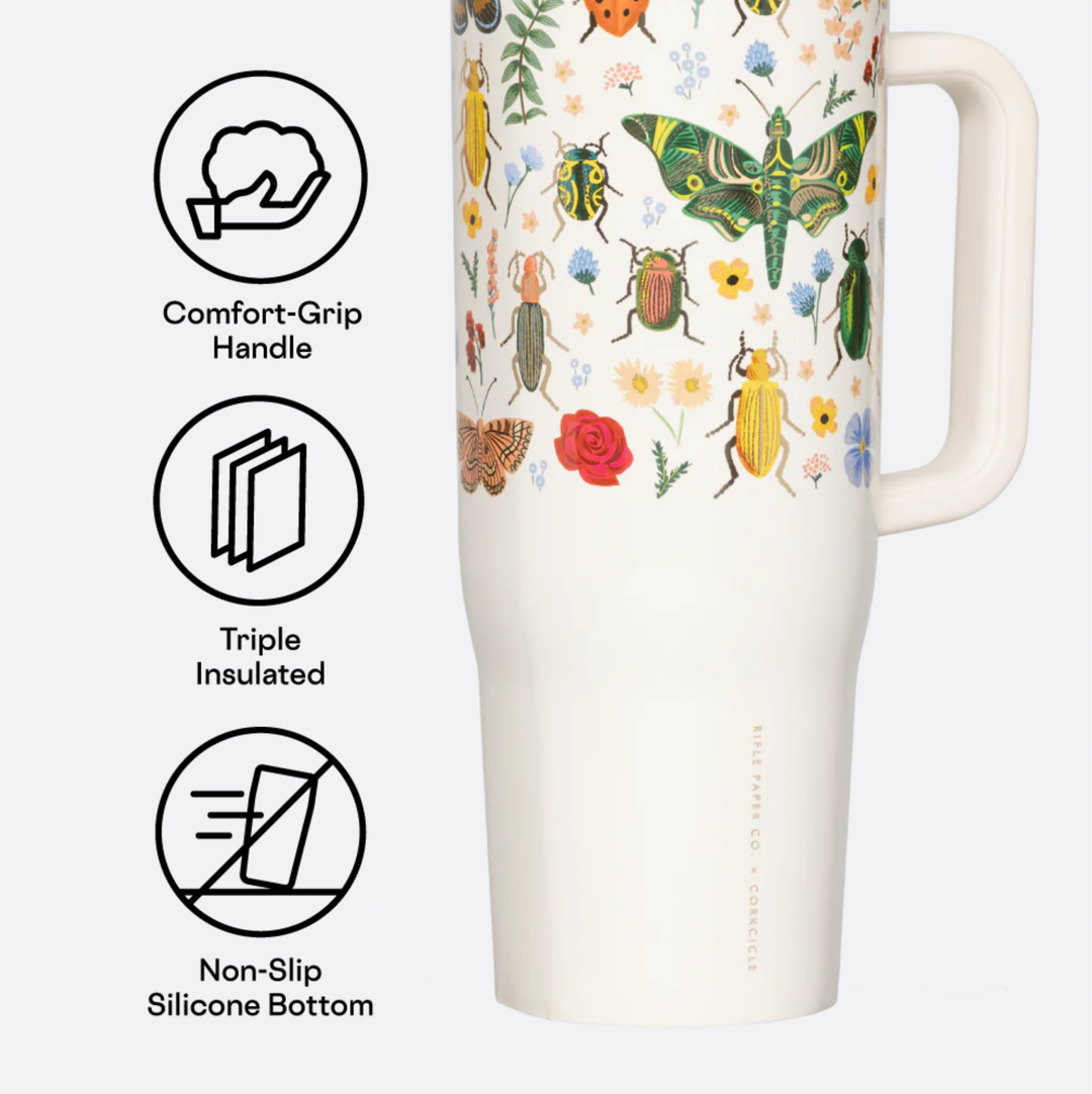 Corkcicle Cruiser 40oz- Curio Cream