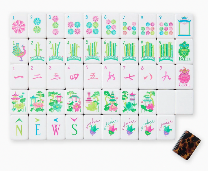 Glow Wild Mahjong Tiles
