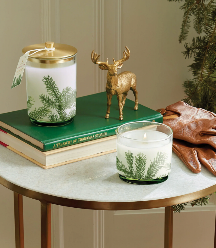 Frasier Fir Heritage Medium Pine Needle Luminary
