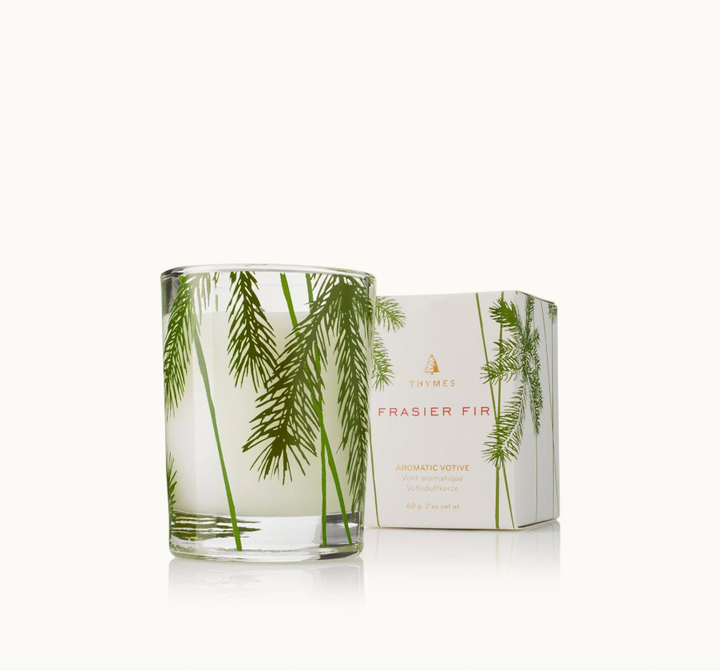 Frasier Fir Pine Needle Votive Candle, 2oz