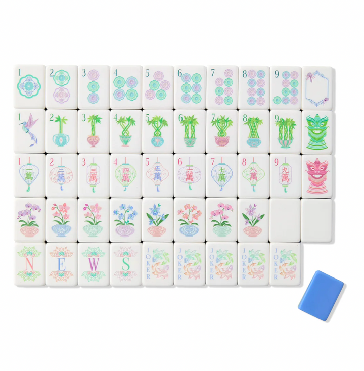 Moonlight Mahjong Tiles