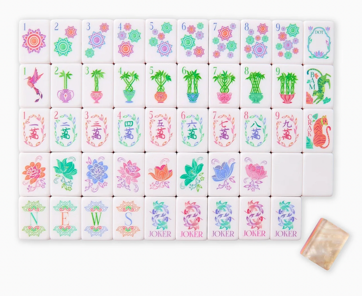 Pearlescent Mahjong Tiles