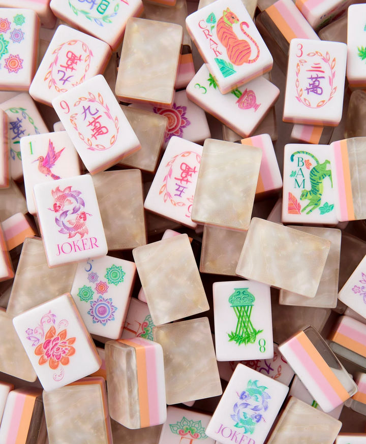 Pearlescent Mahjong Tiles