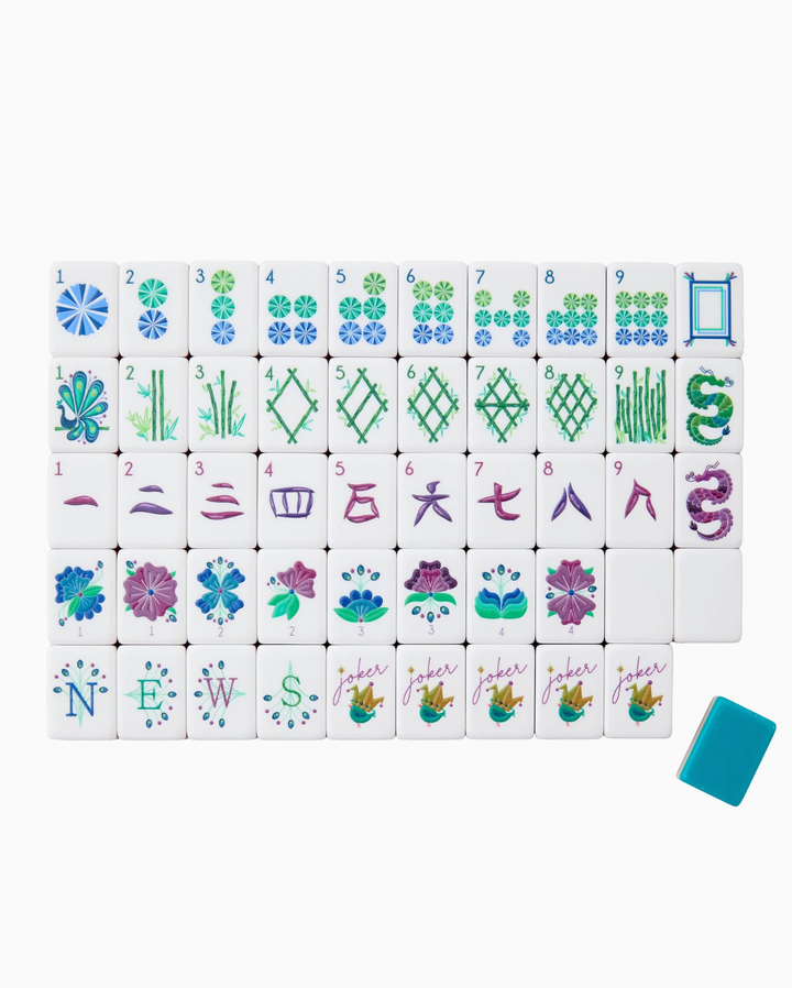 Lagoon Mahjong Tiles
