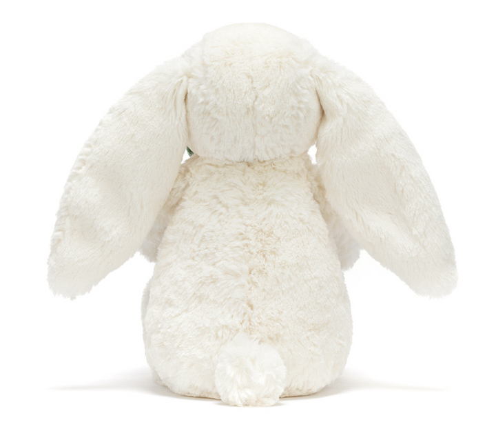 Cream Bunny With Plant