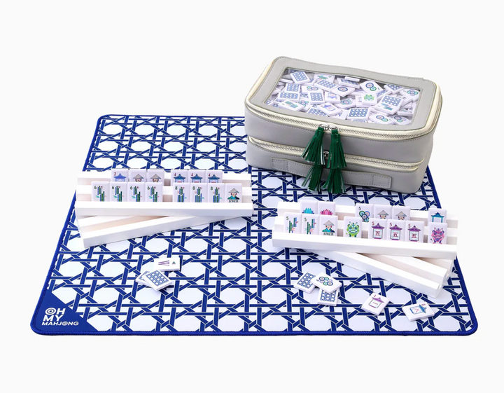 Mini Blue Cane Mat