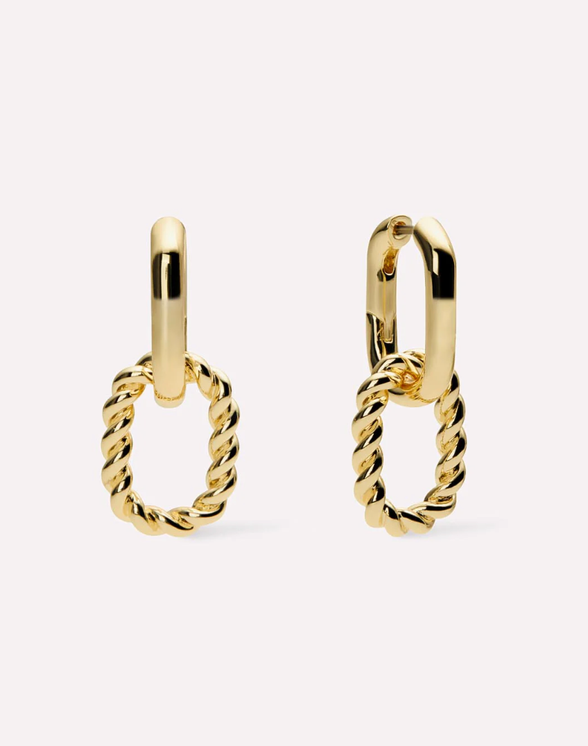 Ash Double Hoop Earrings