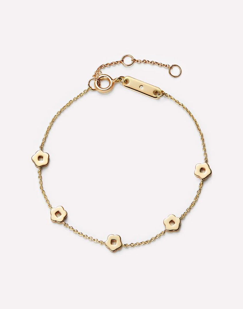Rowena Flower Bracelet