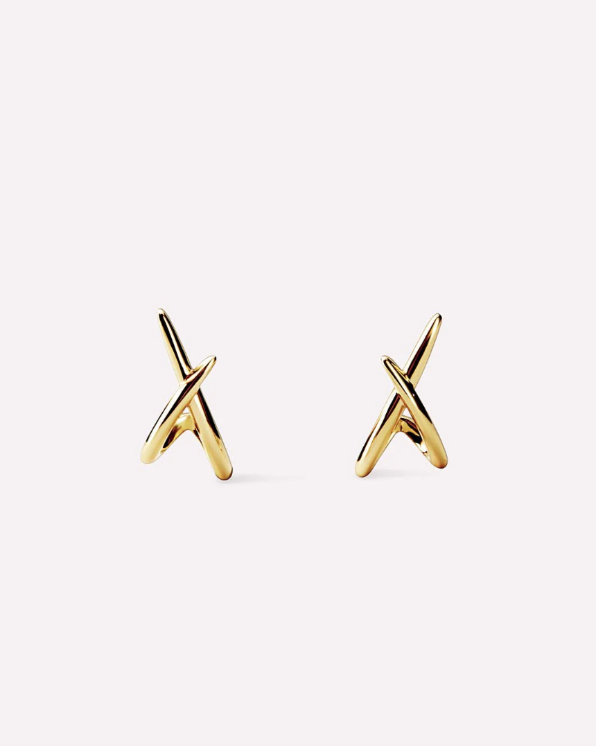 Sloane Gold Stud Earrings