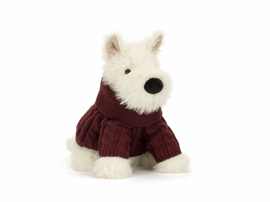 Munro Scottie Dog Winter Jumper Outfit