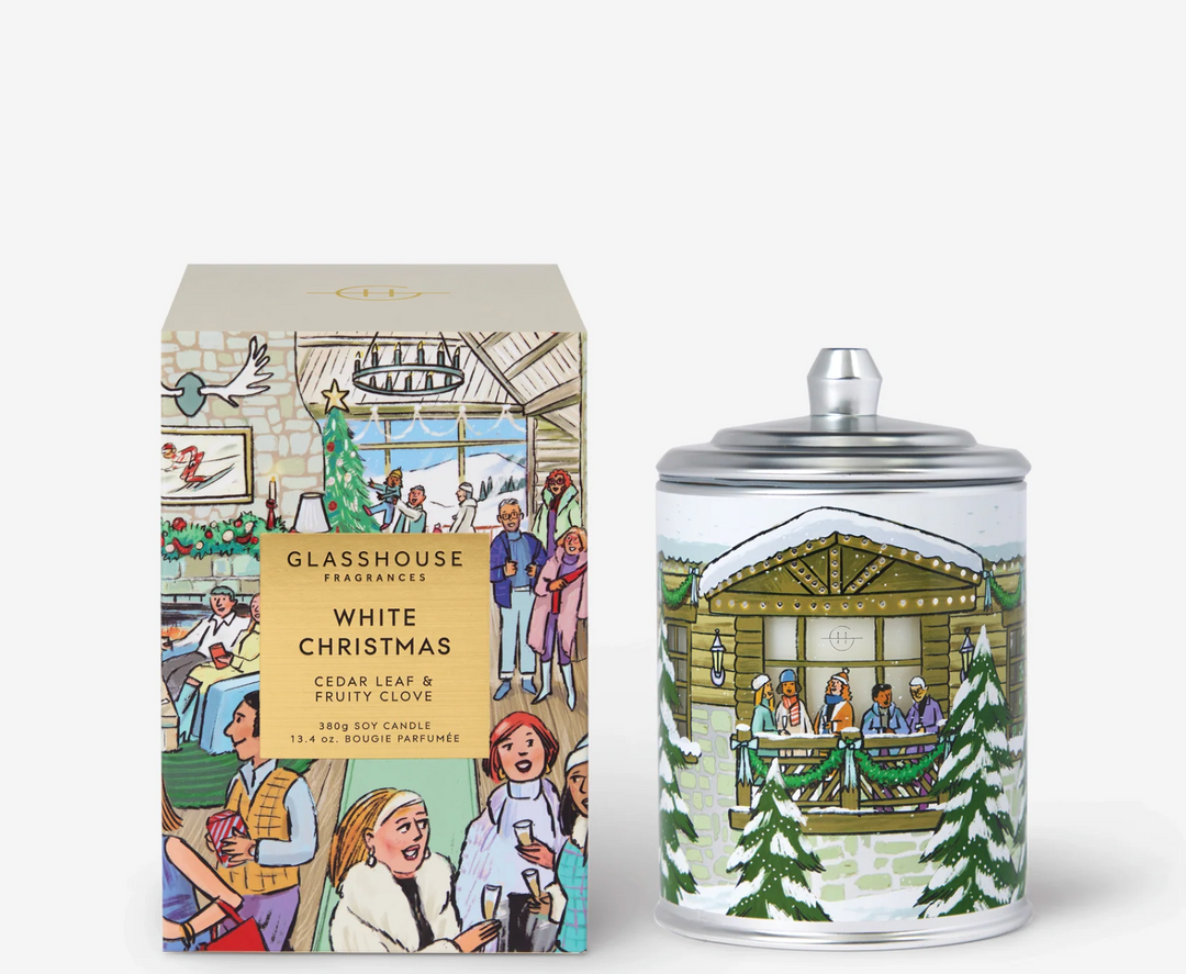 White Christmas Candle, 13.4oz
