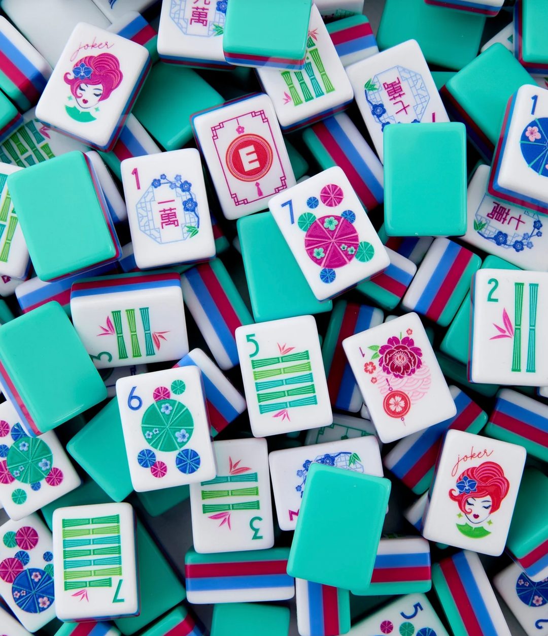 Seabreeze Mahjong Tiles