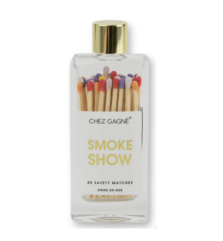 Glass Bottle Safety Matches