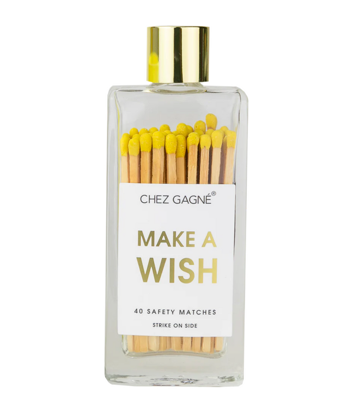 Glass Bottle Safety Matches