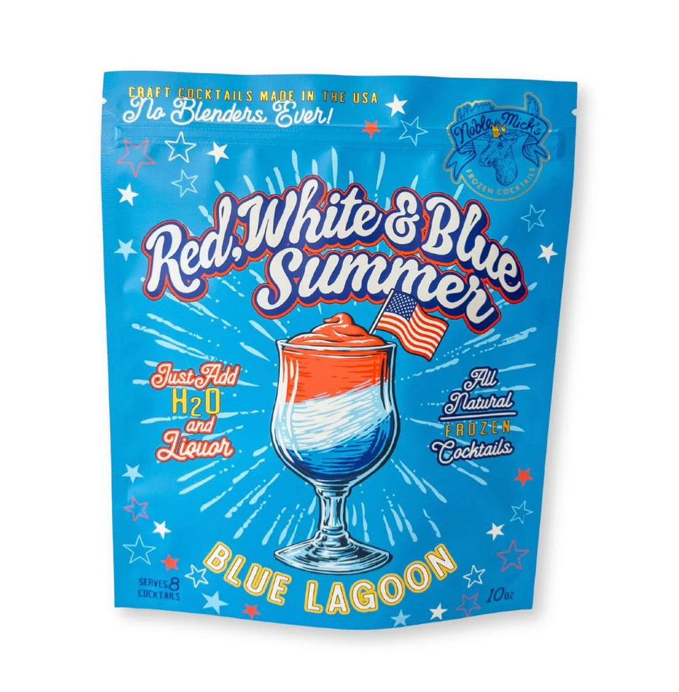 Red, White & Blue Summer Frozen Cocktail Mix