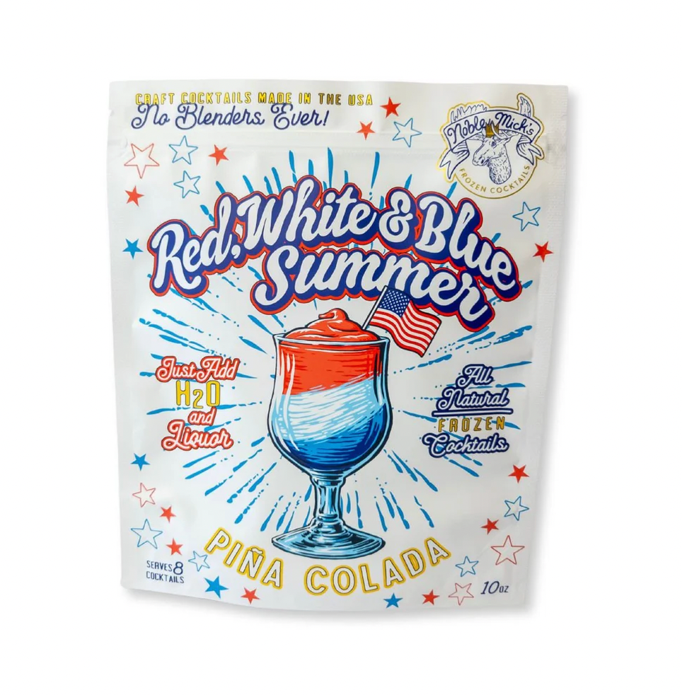 Red, White & Blue Summer Frozen Cocktail Mix
