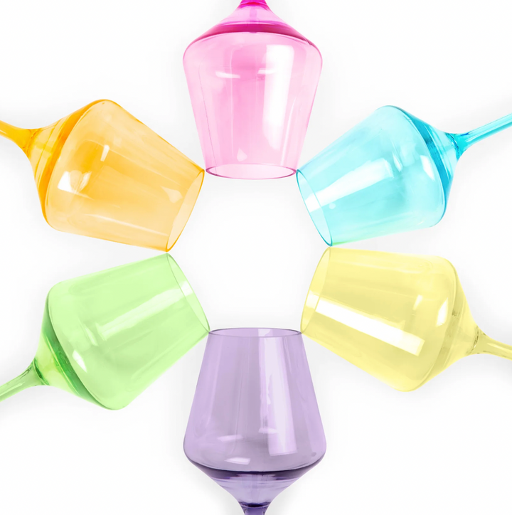 Unbreakable Stemmed Wine Glasses - Set of 6