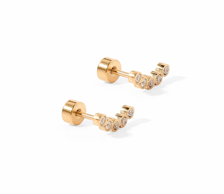 Screwback Stud Earrings