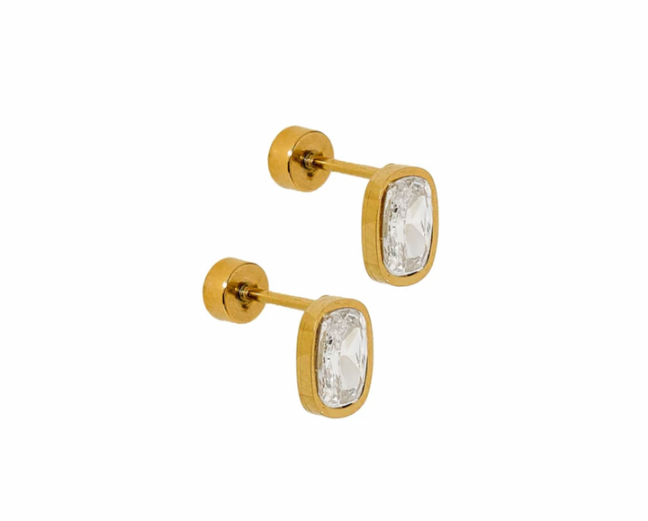 Screwback Stud Earrings