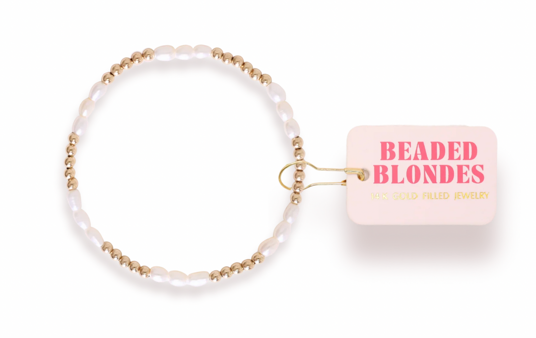 Pearl Beaded Blondes Bracelet