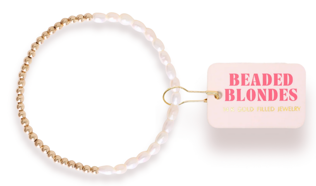 Pearl Beaded Blondes Bracelet