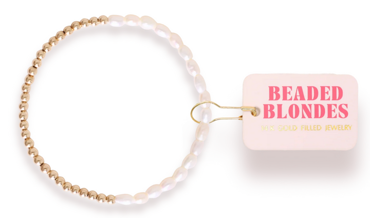 Pearl Beaded Blondes Bracelet