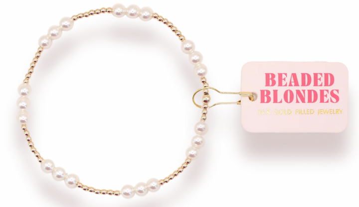 Pearl Beaded Blondes Bracelet