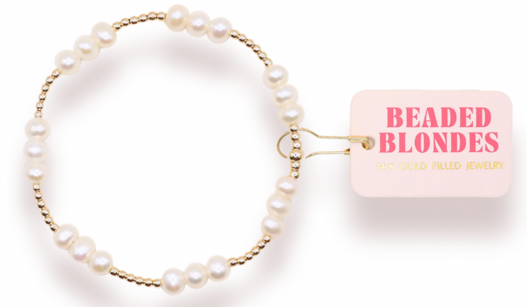 Pearl Beaded Blondes Bracelet