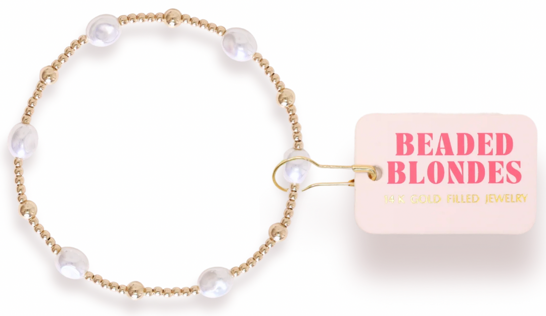 Pearl Beaded Blondes Bracelet