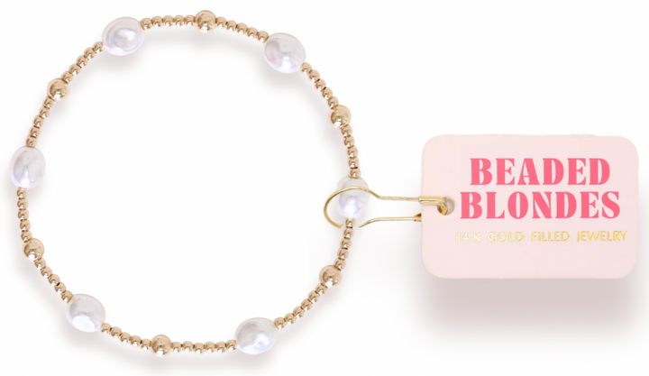 Pearl Beaded Blondes Bracelet