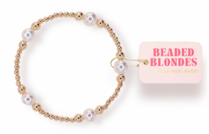 Pearl Beaded Blondes Bracelet
